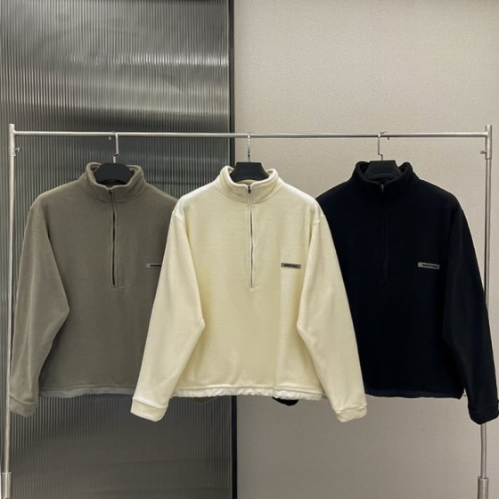 Fear of God Essentials Polar Fleece Half Zip Sweater